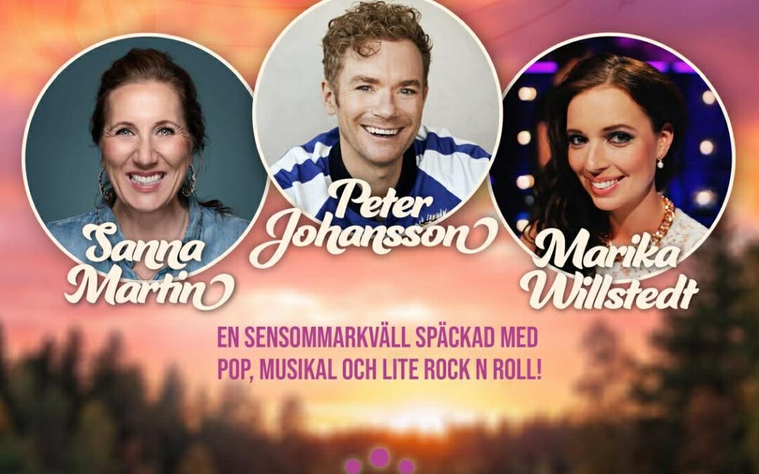 MUSIK I SOMMARKVÄLL MED SANNA, PETER o MARIKA